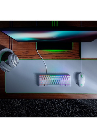 Razer Huntsman Mini Mercury Edition RZ03-03390400-R3M1 Red Switch Kablolu RGB Mekanik Oyuncu Klavye