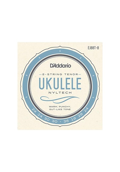 D'addario Ej88t-8 8 Telli Tenor Ukulele İçin Naylon Tel