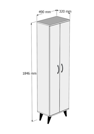 2 Kapılı 49Cm Banyo Dolabı Beyaz - Bdl0101 2 Kapılı 49Cm Banyo Dolabı Beyaz - Bdl0101