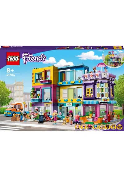 LEGO® Friends 41704 Ana Cadde Binası 1682 Parça