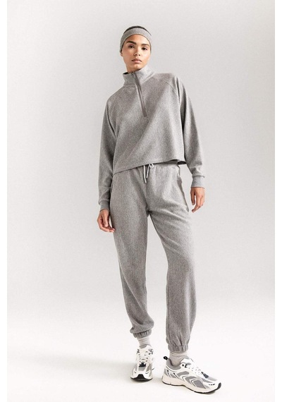 DeFactoFit Standart Fit Jogger Eşofman Altı D1707AX24AUGR93 Gri