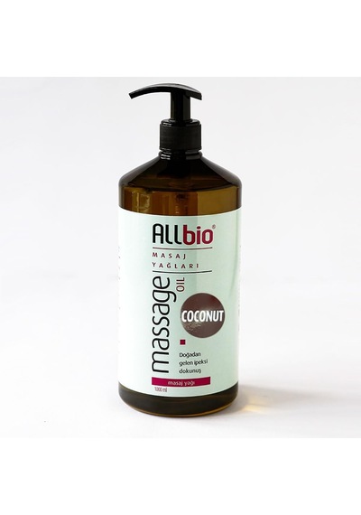 Allbio Hindistan Cevizi Masaj Yağı 1 Lt