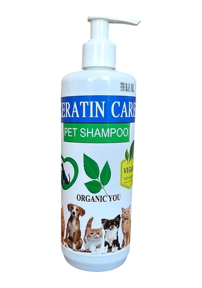 Alwag Keratın Care Pet Kedi &köpek Shampoo Vegan Silikonsuz, Parabensiz Şampuan 400 Ml