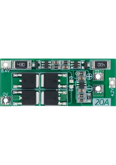 2s 20a 8.4v Bms Koruma Kartı Lityum Batarya 18650 Li-ion Lipo Protection Module