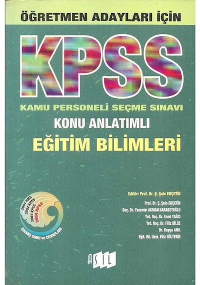 Öğretmen Adayları İçin Kpss Konu Anlatımlı Eğitim Bilimleri