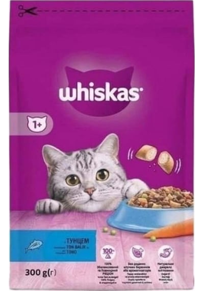 Ton Balıklı Ve Sebzeli Yetişkin Kedi Maması 300 Gr