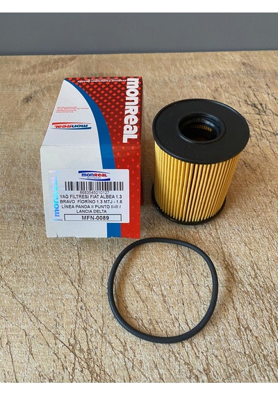 Monreal Mfn-0089 Yağ Filtresi Albea 1.3 Bravo Fiorino 1.3mtj 1.6 Linea Punto 73500049e 55232421