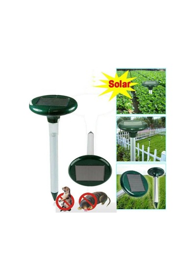 2adet Köstebek Yılan Fare Kovucu Kaçırıcı Solar Cihaz Açık Alan Bahçe