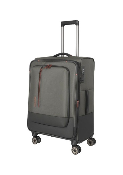 Travelite Travelit Crosslite 5.0 4w Trolley M Körüklü Orta Boy Valiz Yeşil