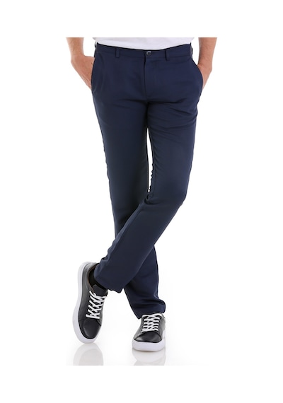 Hatemoğlu A. Lacivert D. Slim Fit Desenli Yandan Cep Kanvas Pantolon Lacivert Hatemoğlu A. Lacivert D. Slim Fit Desenli Yandan Cep Kanvas Pantolon Lacivert