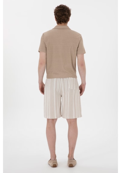 U.s. Polo Assn. Erkek Bej Şort Örme 50299756-vr011 Bej