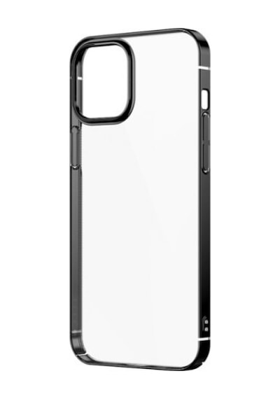 Apple Uyumlu iPhone 12 Pro Max Tchs Sun Kılıf-siyah Siyah