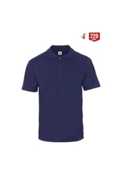 Myform 8103 Comfort Polo Yaka Pıque T-shirt- Lacivert Çok Renkli