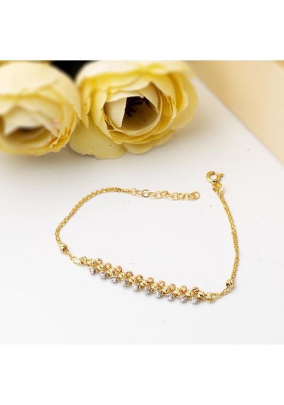 3 Renkli Top Altınlı 14 Ayar Bileklik Blsvu14k21390 Sarı Altın