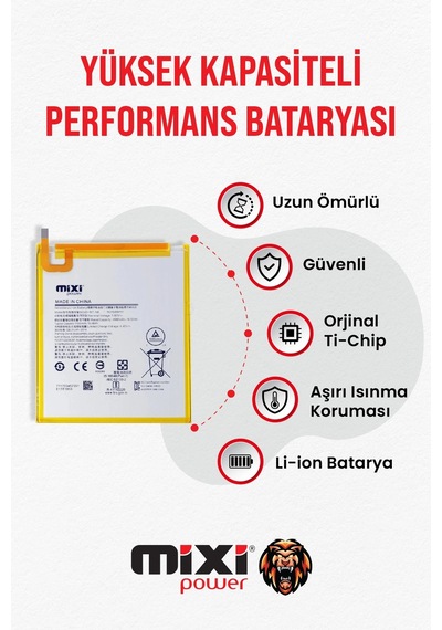 Samsung Uyumlu Galaxy T290 T220 X110 X115 Tam Kapasite Batarya 1 Yıl Gara