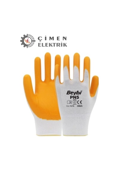 Beybi Pn5 Sarı Eldiven 10xl