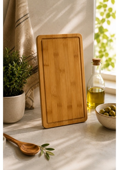 Cutler - Bambu Kesme Tahtası 27,5 Cm Bambu