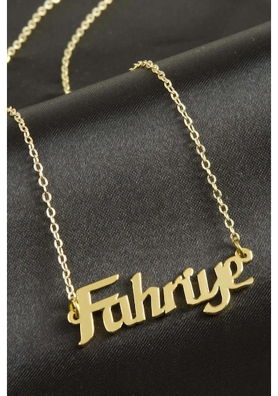 Fahriye - 401 - İsimli - Glblseme - Kolye -sarı altın
