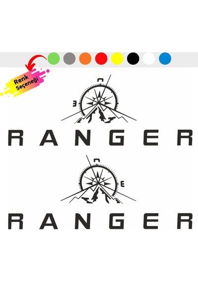 Ford Ranger Pusula Off Road Oto Sticker Set