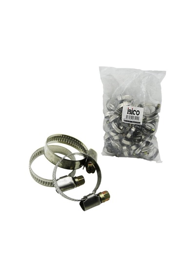 İbico İ13-114 Metal Hortum Kelepçesi 20-32 Mm - Tork Ayarlı Klips- 50'li Paket Diğer