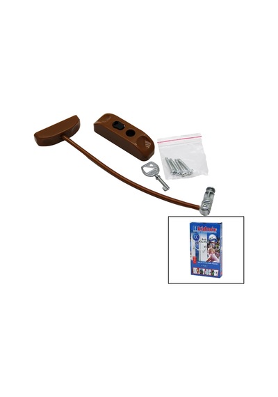 Kahverengi Halatlı Anahtarlı Emnyet Kilit Bx40