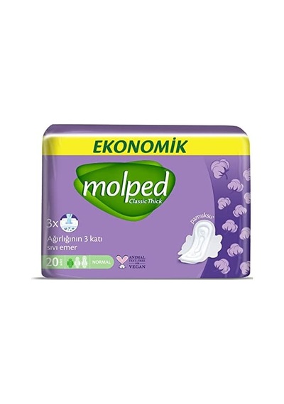 Kalın Hijyenik Ped Normal Ekonomik 20 Adet