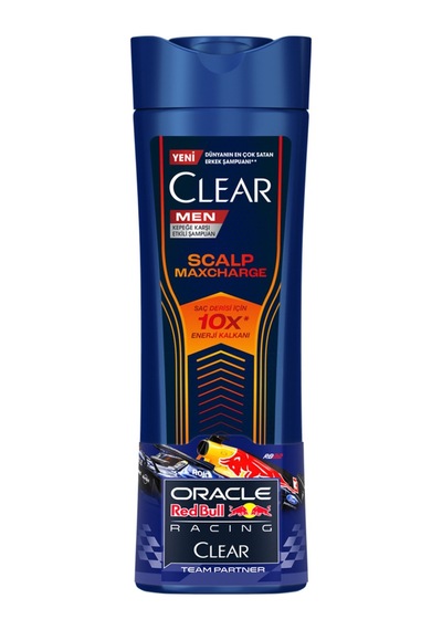 2 Adet Clear Men Scalp Maxcharge Kepeğe Karşı Etkili Şampuan 330 Ml