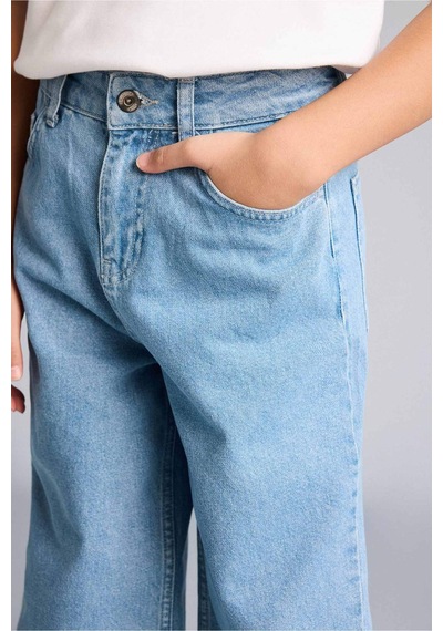 Defacto Düz Paça Jean Pantolon Erkek Çocuk G6983a826spnm39 Mavi-nm39