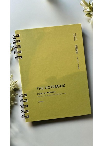 Spiralli 80 Yaprak Noktalı A5 Defter, Not Defteri, Okul Defteri, 4 Farklı Renk Seçeneği 03 Olive Green Çok Renkli