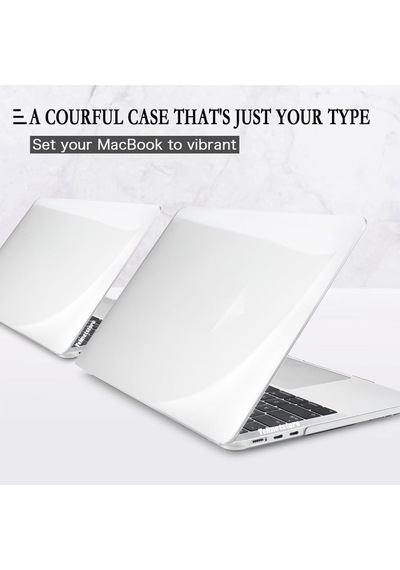 Apple Uyumlu MacBook Air 13 6 Inç M2 M3 M4 Çip A2681 A3113 A3240 Alt Üst Kılıf Klavye Ve Ekran Koruyucu Şeffaf