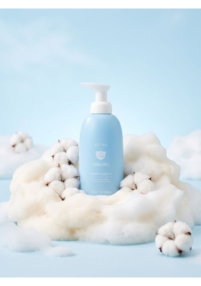 Atomy Cerakids Shampoo & Bath - Seramid Destekli Göz Yakmayan Bebek Ve Çocuk Şampuanı 350 Ml Kokusuz