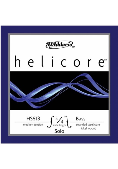 D'Addario Hs613 3/4M Helicore Solo B Kontrabas Teli (Si)
