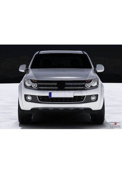 S-Dizayn Vw Amarok Krom Ön Tampon Çıta U Parça 2010 Model Üzeri