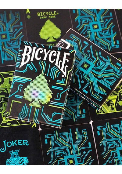 Bicycle Dark Mode Premium Oyun Kağıdı Iskambil Kartları Destesi