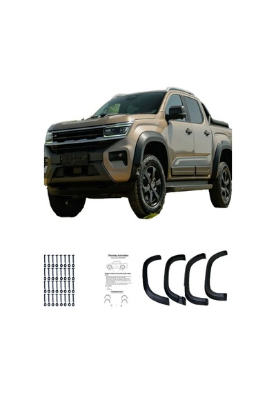 Volkswagen Amarok Çamurluk Dodik Seti Park Sensörlü 2022+ Uyumlu