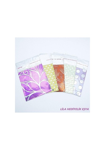 Metalize Bantlı Hediye Poşeti 7x9 Cm Her Paket 100 Adet Takı Nişan Mevlüt Kına Poşeti Hediye Paketi