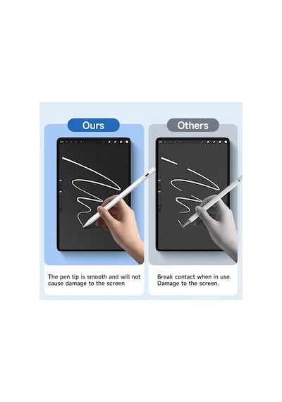 Apple Uyumlu iPad 10.nesil 10.9'' 2022 Universal Stylus Tablet Dokunmatik Kalem