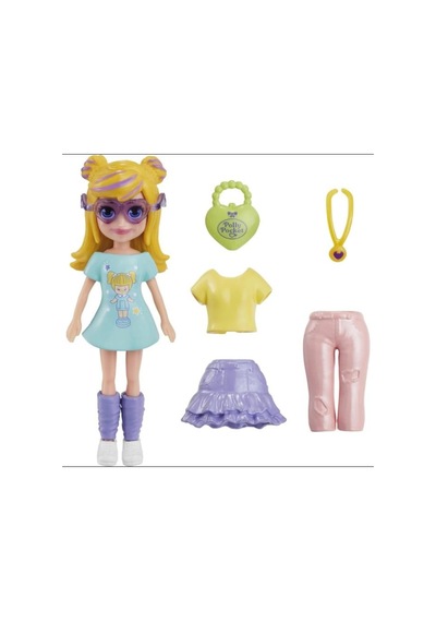 Polly Pocket Moda Aksesuarları -Sarı HNF50 HKV83 Lisanslı Ürün