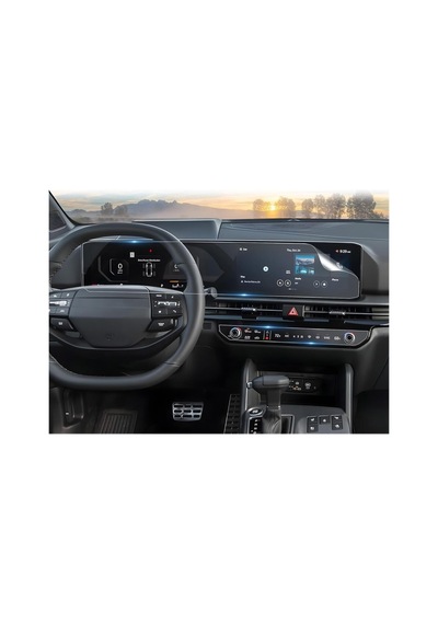Kia Sportage Makyajlı Kasa Uyumlu 2025 2026 Model Büyük Bilgi Ekranı Ve Klima Paneli Ekran Koruyucu 9h Nano Koruma