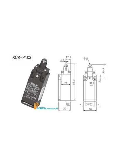 Xck-p102 Plastik Limit Switch