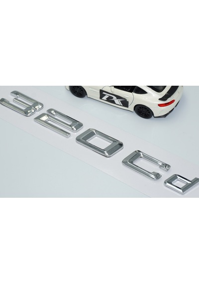 Dk Tuning 320cd Bagaj Krom Metal 3m 3d Yazı Logo Bmw İle Uyumlu