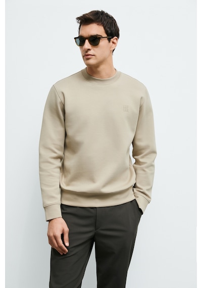 Lufian Grand Erkek Sweatshirt Bej Bej 112030192100550