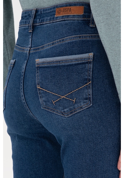 U.S. Polo Assn. Kadın Mavi Slim Flare Fit Jean Pantolon 50316550-DN0022 U.S. Polo Assn. Kadın Mavi Slim Flare Fit Jean Pantolon 50316550-DN0022