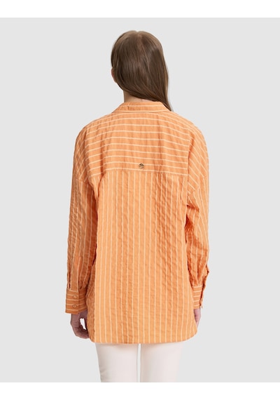 Pierre Cardin Kadın Turuncu Gömlek Desenli 50321108-vr051