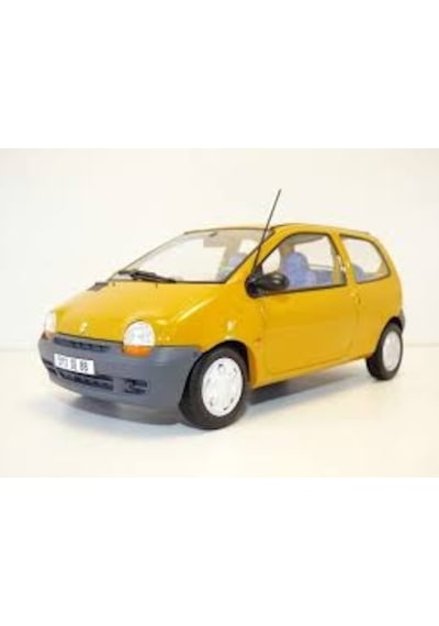 1/18 Renault Twingo 1993 Norev Sarı Renk Diecast Model Araba