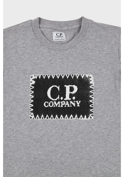 C.p. Company Çocuk T Shirt 10ckts054 005792w M93 Gri