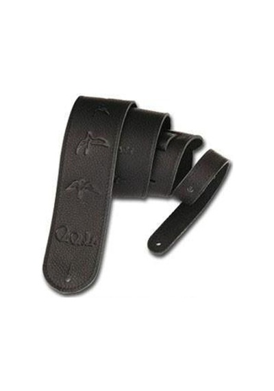 Prs Guitars Deri Kuşlar Gitar Kayışı, Siyah Acc-3119