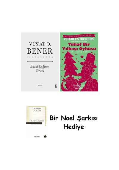 Buzul Çağının Virüsü Ciltli + Tuhaf Bir Yılbaşı Öyküsü + Bir Noel Şarkısı