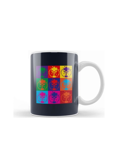 Baby Groot Guardians Of The Galaxy Andy Warhol Style Kupa Bardak Porselen Karışık