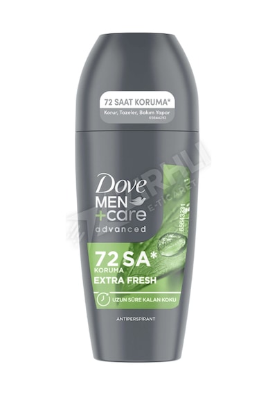 5 Adet Dove Men Extra Fresh Roll-on 50 Ml